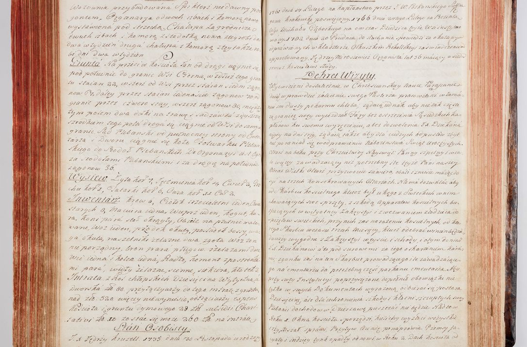 Zdjęcie nr 186 dla obiektu archiwalnego: Protokuł Wizyty Generalney z Dekanatow Skalskiego i Nowogurskiego