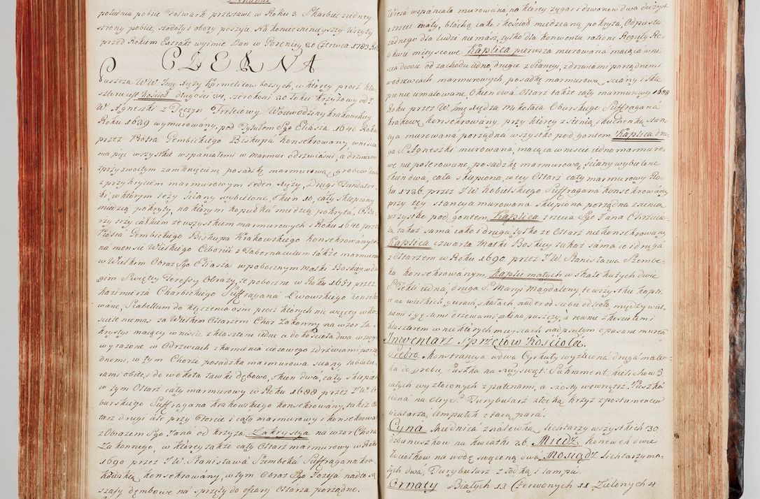 Zdjęcie nr 187 dla obiektu archiwalnego: Protokuł Wizyty Generalney z Dekanatow Skalskiego i Nowogurskiego