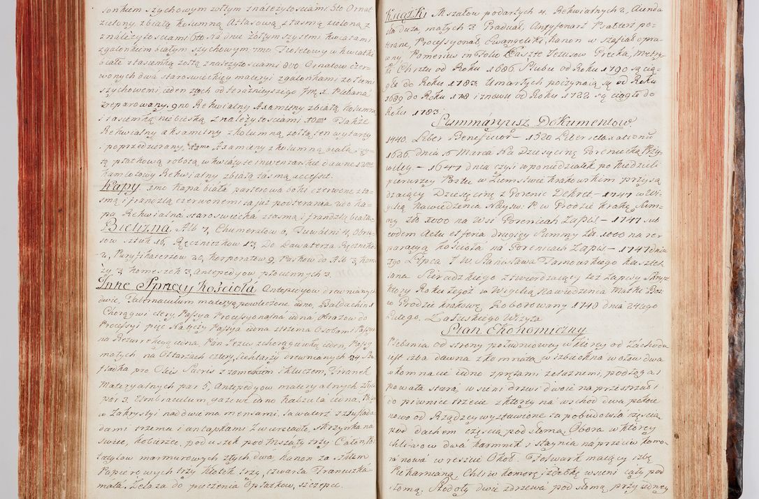 Zdjęcie nr 185 dla obiektu archiwalnego: Protokuł Wizyty Generalney z Dekanatow Skalskiego i Nowogurskiego