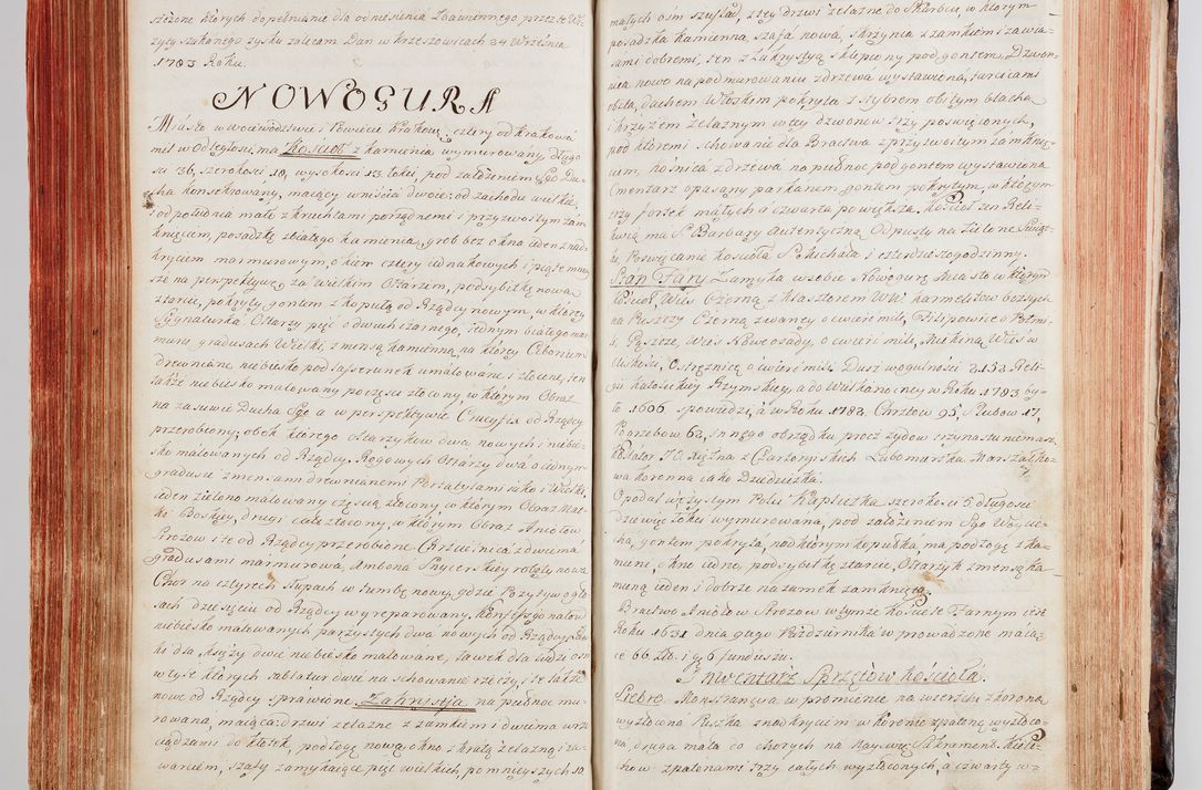 Zdjęcie nr 180 dla obiektu archiwalnego: Protokuł Wizyty Generalney z Dekanatow Skalskiego i Nowogurskiego