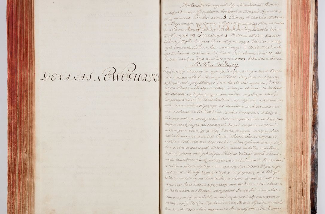 Zdjęcie nr 179 dla obiektu archiwalnego: Protokuł Wizyty Generalney z Dekanatow Skalskiego i Nowogurskiego