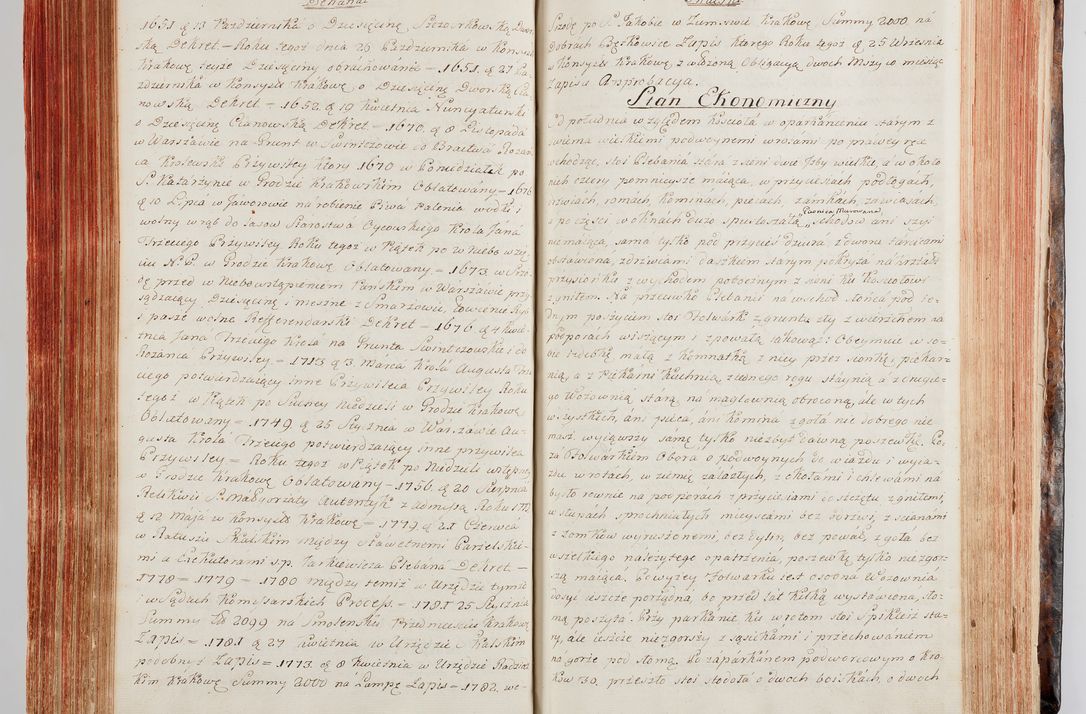 Zdjęcie nr 176 dla obiektu archiwalnego: Protokuł Wizyty Generalney z Dekanatow Skalskiego i Nowogurskiego