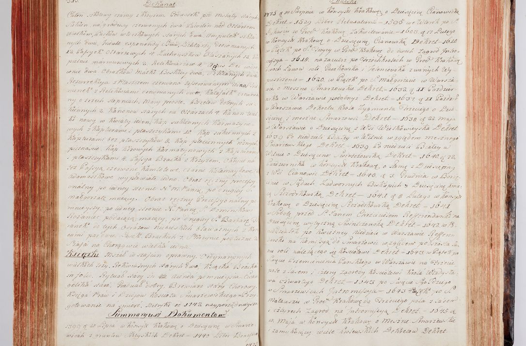 Zdjęcie nr 175 dla obiektu archiwalnego: Protokuł Wizyty Generalney z Dekanatow Skalskiego i Nowogurskiego