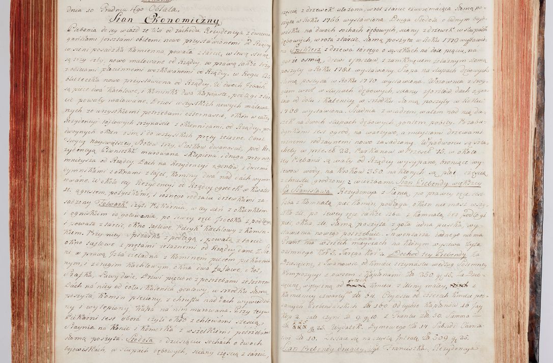 Zdjęcie nr 156 dla obiektu archiwalnego: Protokuł Wizyty Generalney z Dekanatow Skalskiego i Nowogurskiego