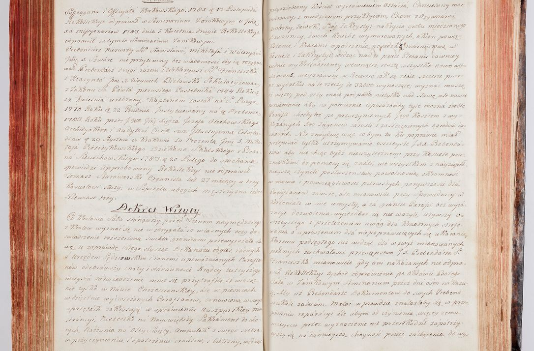 Zdjęcie nr 158 dla obiektu archiwalnego: Protokuł Wizyty Generalney z Dekanatow Skalskiego i Nowogurskiego