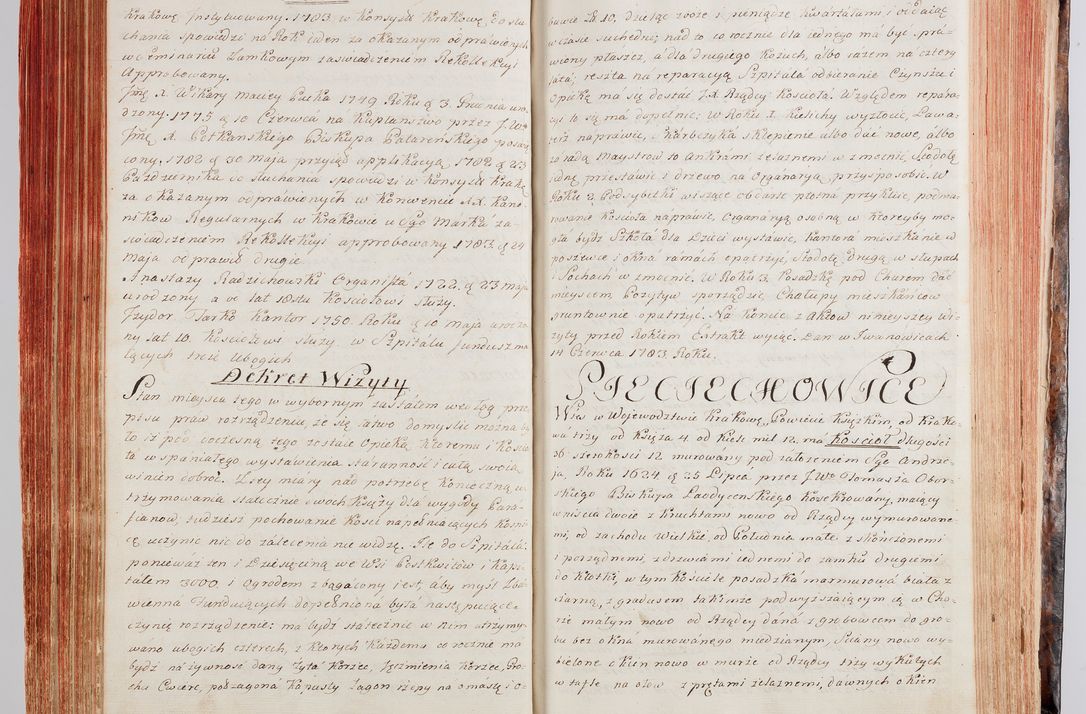 Zdjęcie nr 150 dla obiektu archiwalnego: Protokuł Wizyty Generalney z Dekanatow Skalskiego i Nowogurskiego