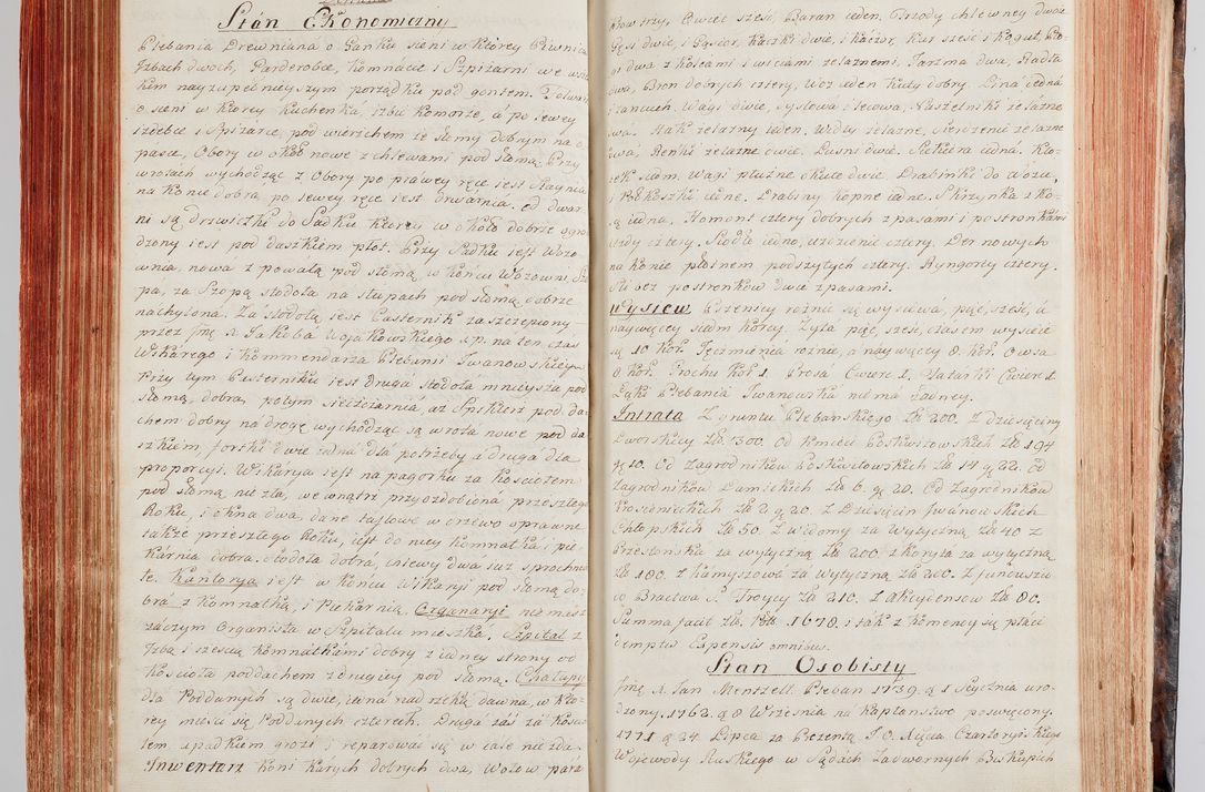 Zdjęcie nr 149 dla obiektu archiwalnego: Protokuł Wizyty Generalney z Dekanatow Skalskiego i Nowogurskiego