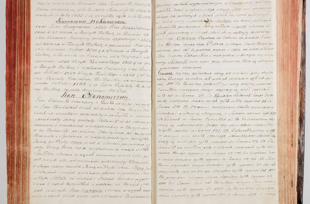 Zdjęcie nr 143 dla obiektu archiwalnego: Protokuł Wizyty Generalney z Dekanatow Skalskiego i Nowogurskiego