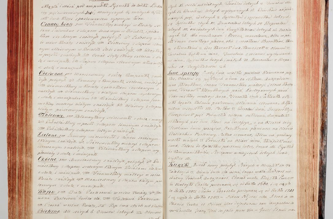 Zdjęcie nr 136 dla obiektu archiwalnego: Protokuł Wizyty Generalney z Dekanatow Skalskiego i Nowogurskiego