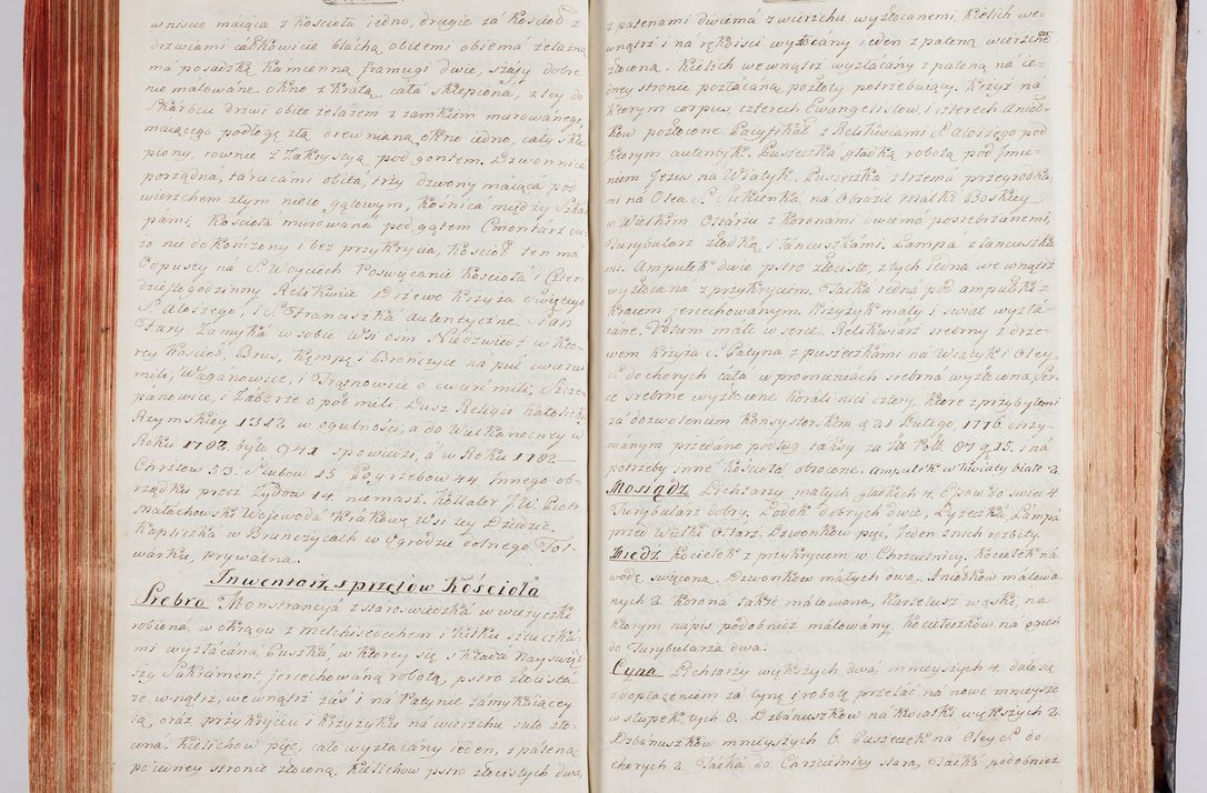 Zdjęcie nr 135 dla obiektu archiwalnego: Protokuł Wizyty Generalney z Dekanatow Skalskiego i Nowogurskiego