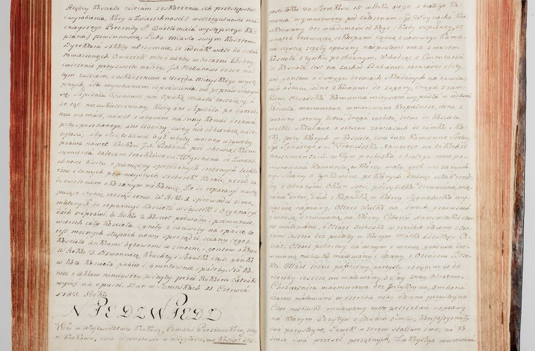 Zdjęcie nr 134 dla obiektu archiwalnego: Protokuł Wizyty Generalney z Dekanatow Skalskiego i Nowogurskiego