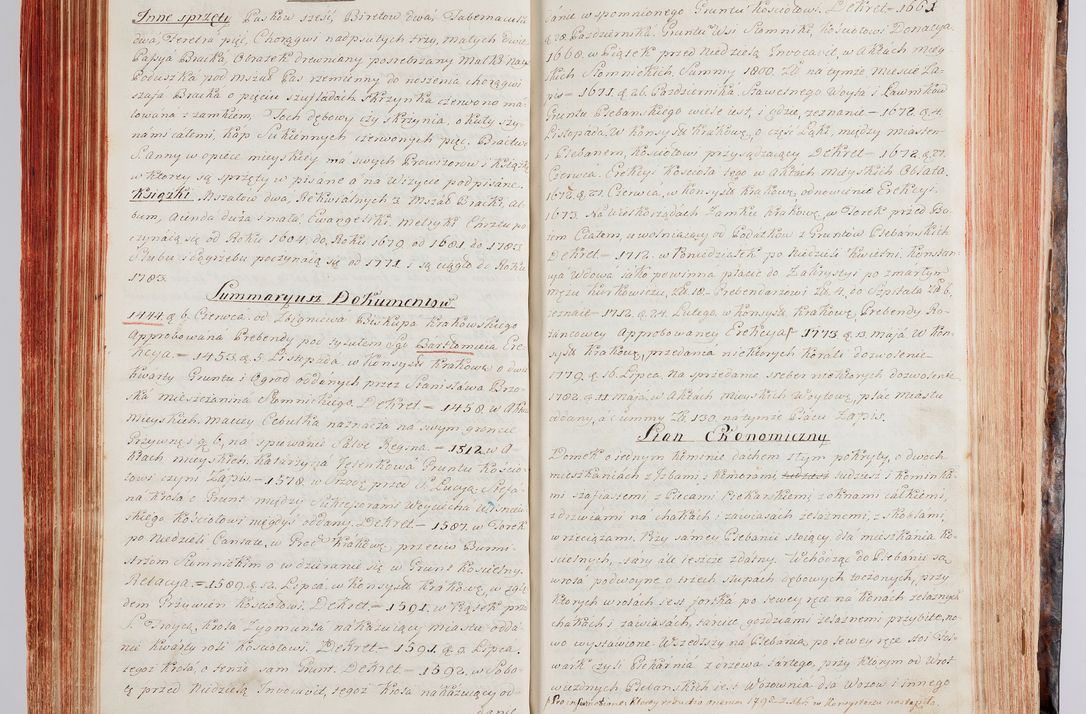 Zdjęcie nr 130 dla obiektu archiwalnego: Protokuł Wizyty Generalney z Dekanatow Skalskiego i Nowogurskiego