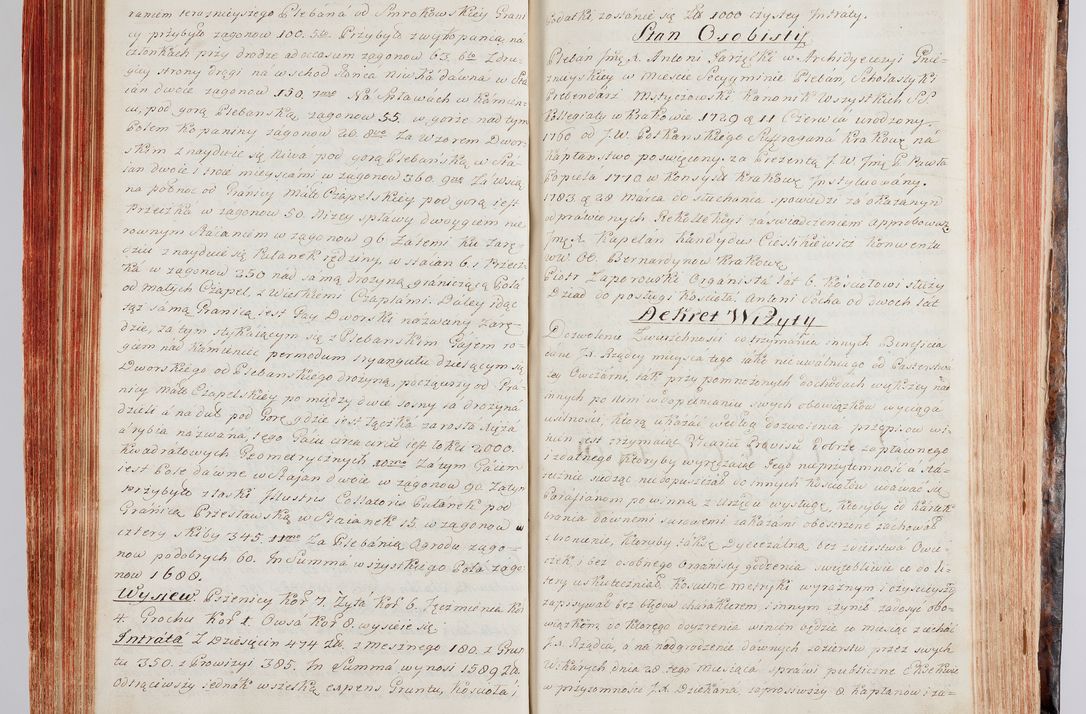 Zdjęcie nr 123 dla obiektu archiwalnego: Protokuł Wizyty Generalney z Dekanatow Skalskiego i Nowogurskiego