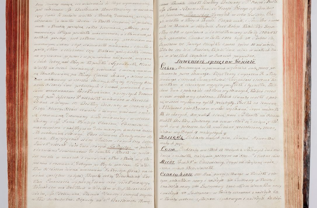 Zdjęcie nr 118 dla obiektu archiwalnego: Protokuł Wizyty Generalney z Dekanatow Skalskiego i Nowogurskiego