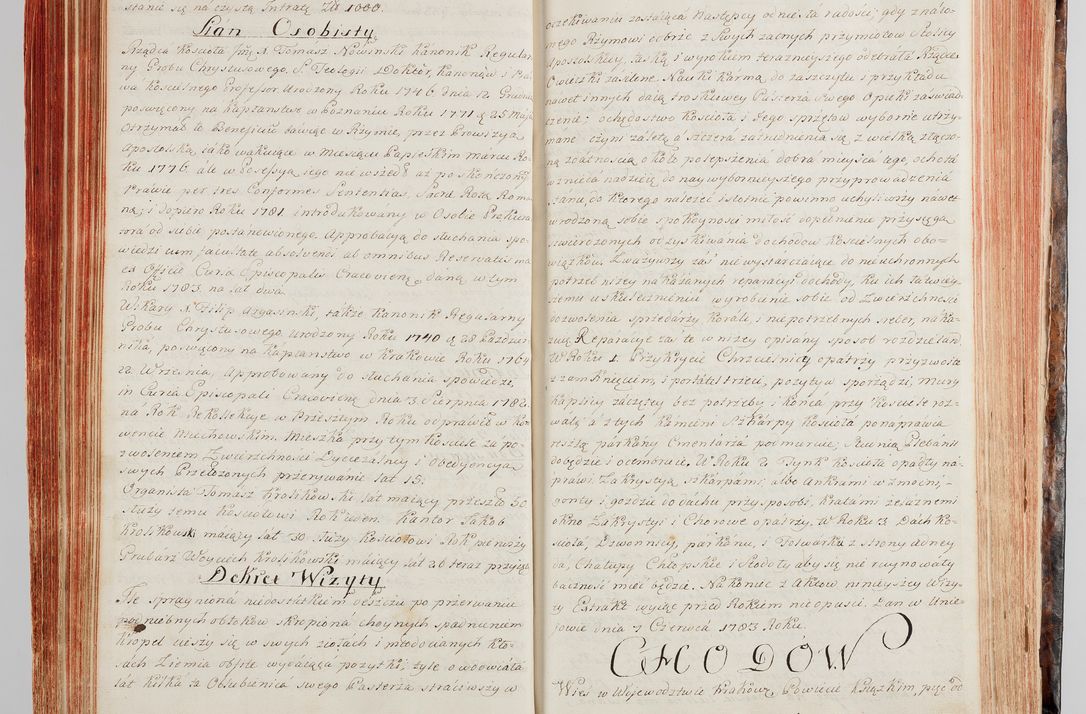 Zdjęcie nr 112 dla obiektu archiwalnego: Protokuł Wizyty Generalney z Dekanatow Skalskiego i Nowogurskiego