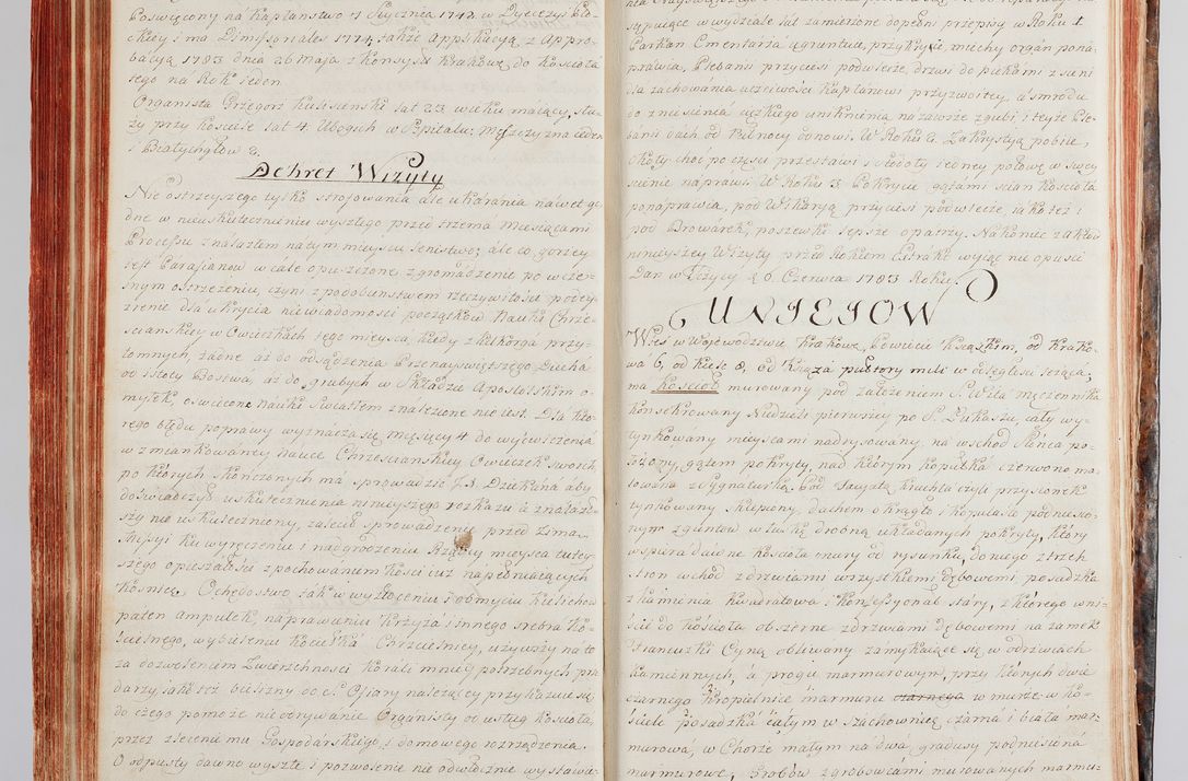 Zdjęcie nr 103 dla obiektu archiwalnego: Protokuł Wizyty Generalney z Dekanatow Skalskiego i Nowogurskiego