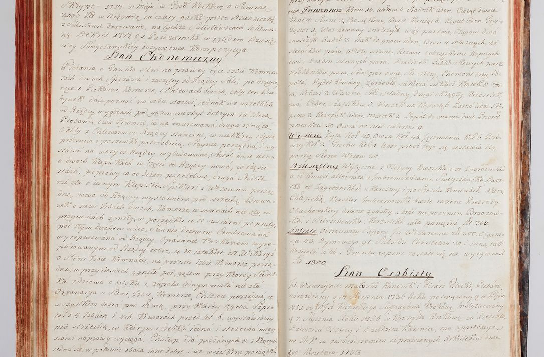 Zdjęcie nr 102 dla obiektu archiwalnego: Protokuł Wizyty Generalney z Dekanatow Skalskiego i Nowogurskiego