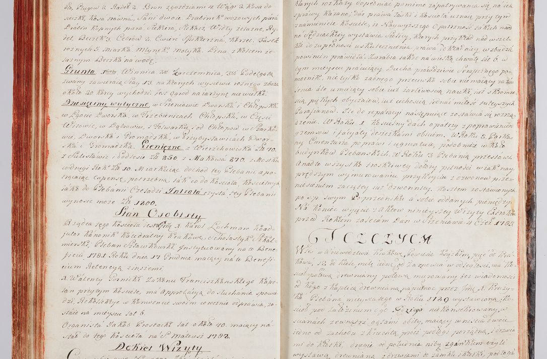 Zdjęcie nr 98 dla obiektu archiwalnego: Protokuł Wizyty Generalney z Dekanatow Skalskiego i Nowogurskiego