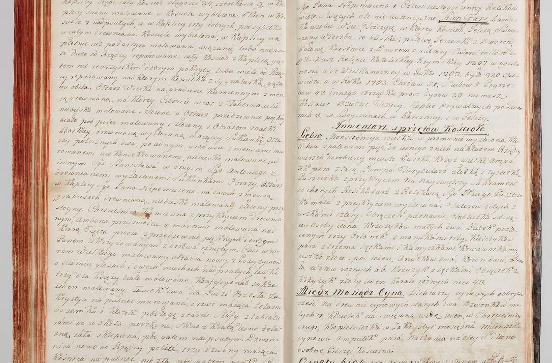 Zdjęcie nr 99 dla obiektu archiwalnego: Protokuł Wizyty Generalney z Dekanatow Skalskiego i Nowogurskiego