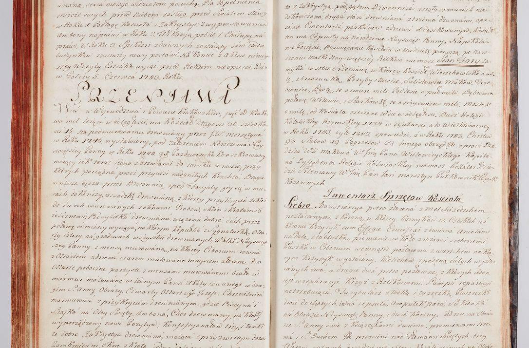 Zdjęcie nr 95 dla obiektu archiwalnego: Protokuł Wizyty Generalney z Dekanatow Skalskiego i Nowogurskiego