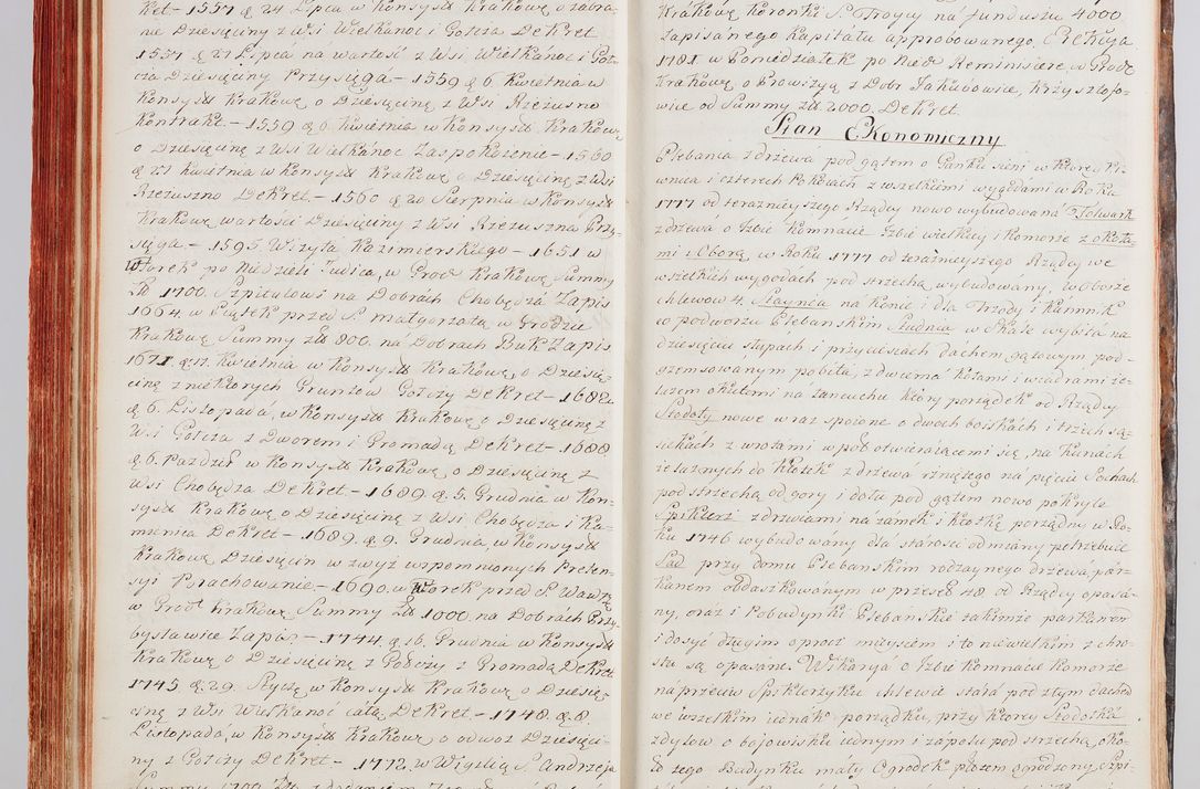 Zdjęcie nr 93 dla obiektu archiwalnego: Protokuł Wizyty Generalney z Dekanatow Skalskiego i Nowogurskiego