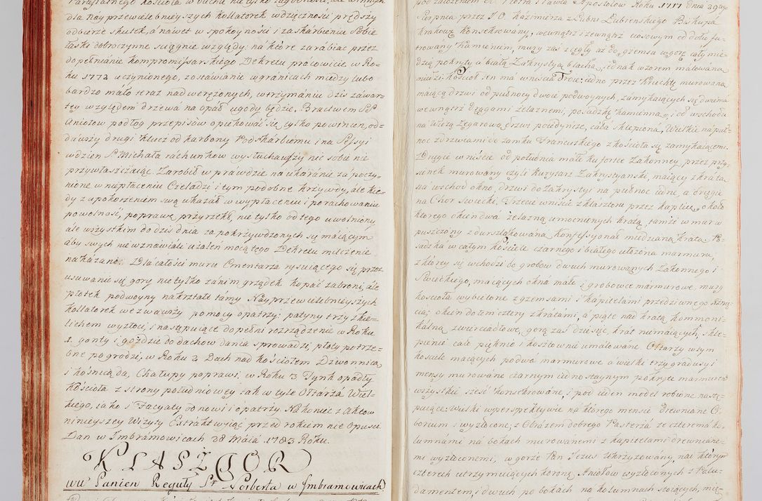 Zdjęcie nr 64 dla obiektu archiwalnego: Protokuł Wizyty Generalney z Dekanatow Skalskiego i Nowogurskiego