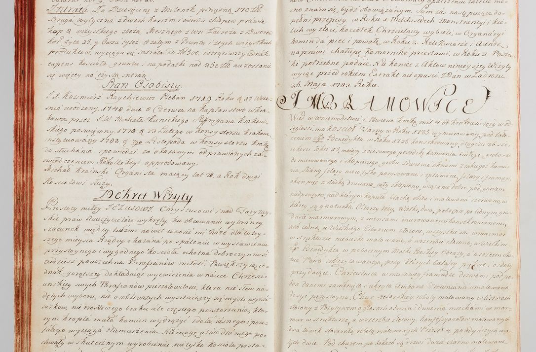 Zdjęcie nr 57 dla obiektu archiwalnego: Protokuł Wizyty Generalney z Dekanatow Skalskiego i Nowogurskiego