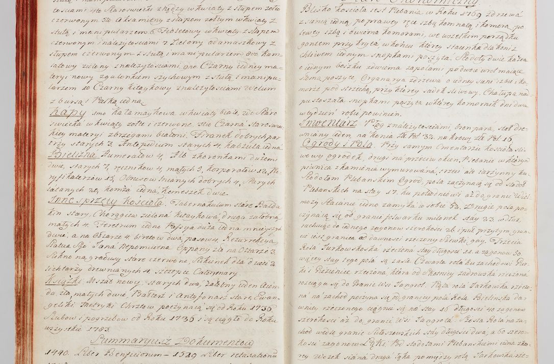 Zdjęcie nr 56 dla obiektu archiwalnego: Protokuł Wizyty Generalney z Dekanatow Skalskiego i Nowogurskiego