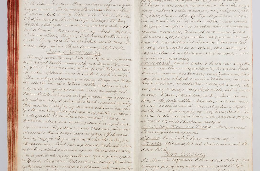 Zdjęcie nr 53 dla obiektu archiwalnego: Protokuł Wizyty Generalney z Dekanatow Skalskiego i Nowogurskiego