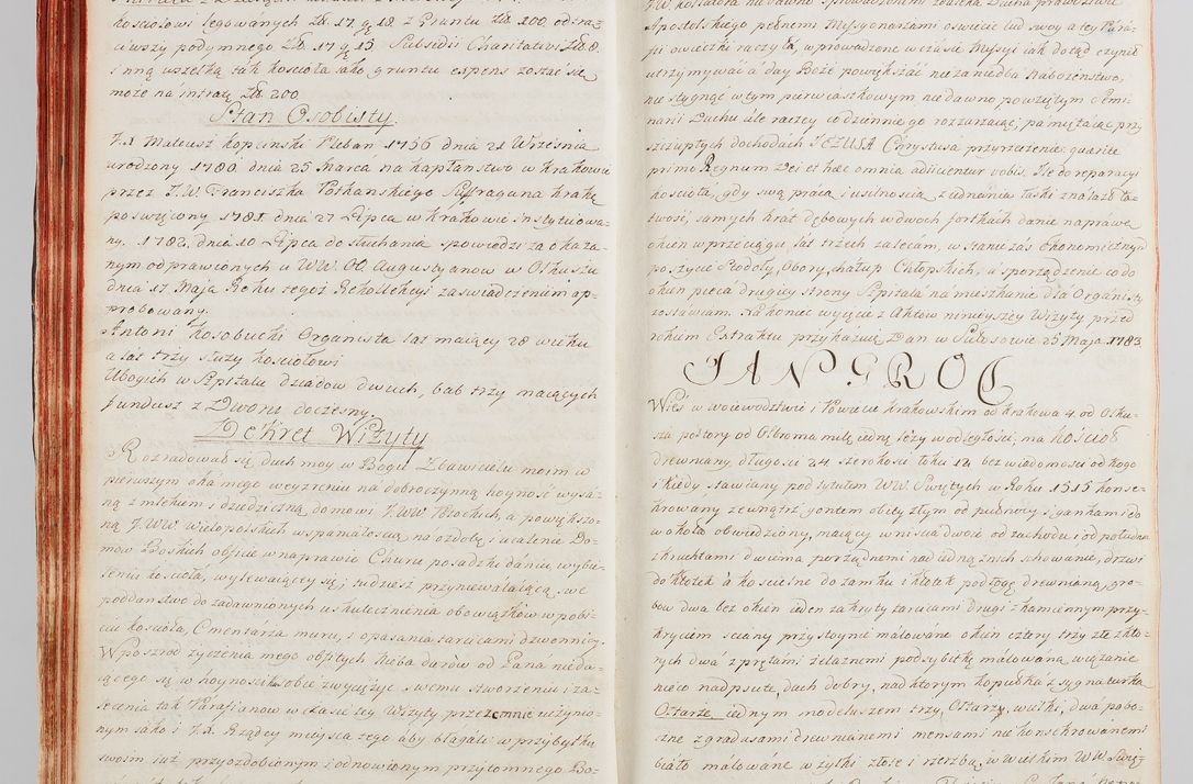 Zdjęcie nr 50 dla obiektu archiwalnego: Protokuł Wizyty Generalney z Dekanatow Skalskiego i Nowogurskiego