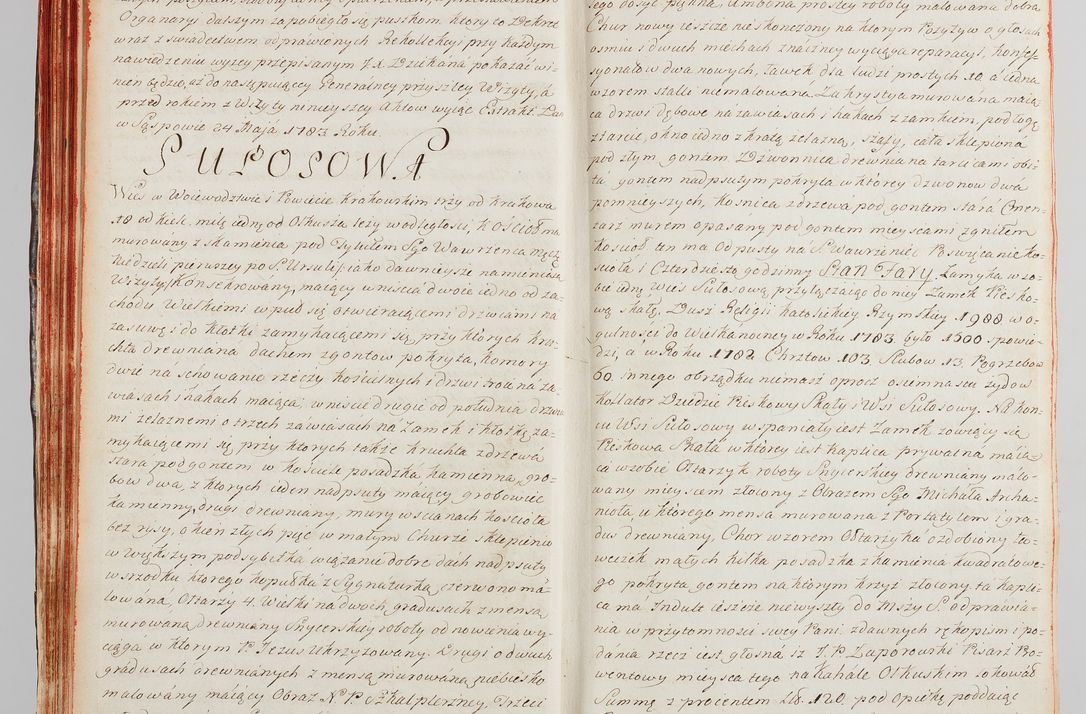 Zdjęcie nr 46 dla obiektu archiwalnego: Protokuł Wizyty Generalney z Dekanatow Skalskiego i Nowogurskiego