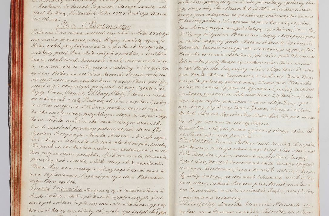 Zdjęcie nr 44 dla obiektu archiwalnego: Protokuł Wizyty Generalney z Dekanatow Skalskiego i Nowogurskiego