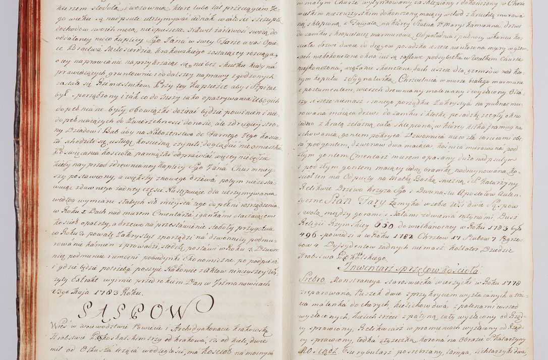 Zdjęcie nr 42 dla obiektu archiwalnego: Protokuł Wizyty Generalney z Dekanatow Skalskiego i Nowogurskiego