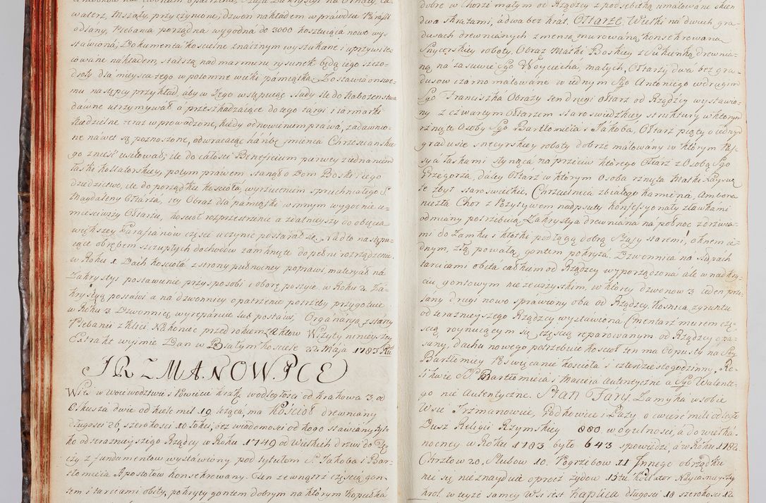 Zdjęcie nr 38 dla obiektu archiwalnego: Protokuł Wizyty Generalney z Dekanatow Skalskiego i Nowogurskiego