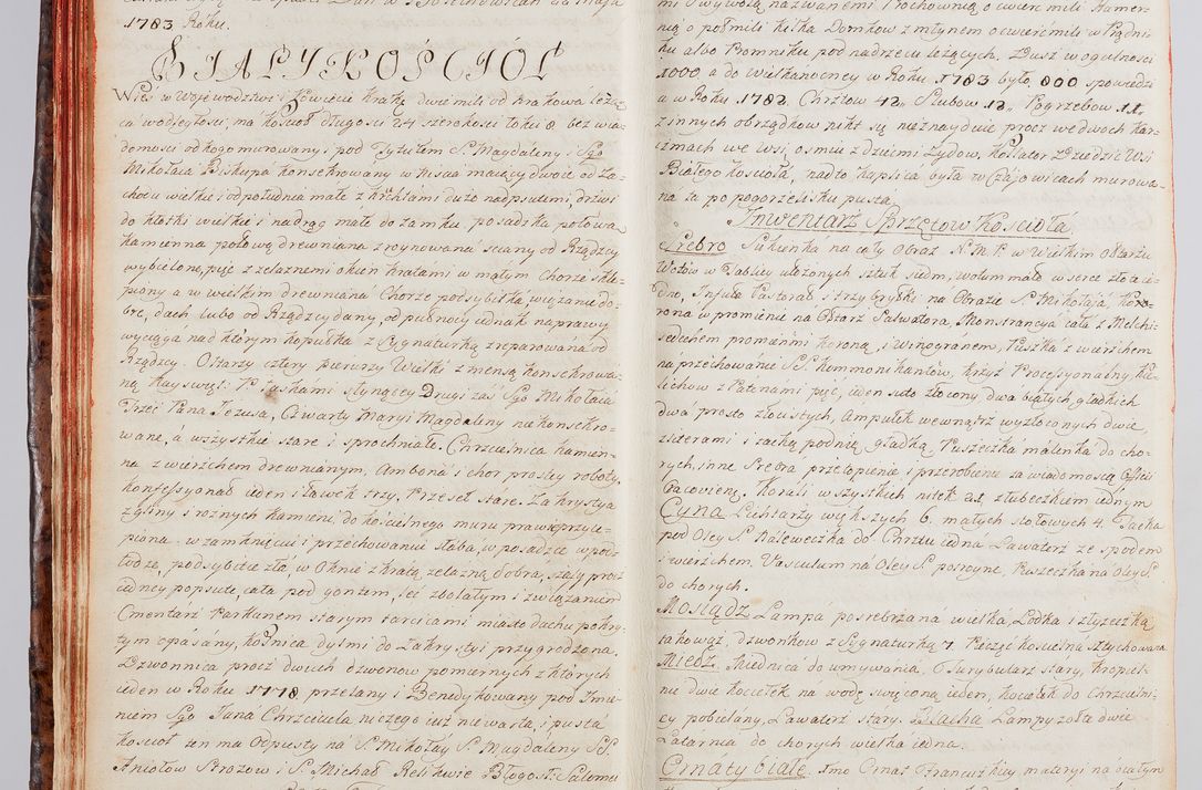 Zdjęcie nr 35 dla obiektu archiwalnego: Protokuł Wizyty Generalney z Dekanatow Skalskiego i Nowogurskiego