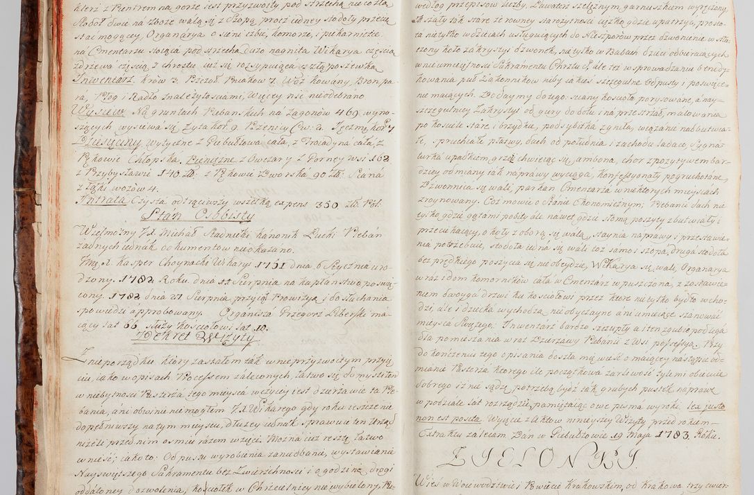 Zdjęcie nr 21 dla obiektu archiwalnego: Protokuł Wizyty Generalney z Dekanatow Skalskiego i Nowogurskiego