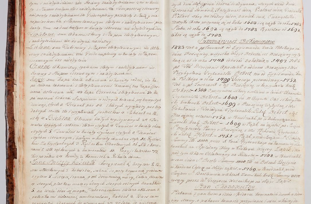 Zdjęcie nr 20 dla obiektu archiwalnego: Protokuł Wizyty Generalney z Dekanatow Skalskiego i Nowogurskiego