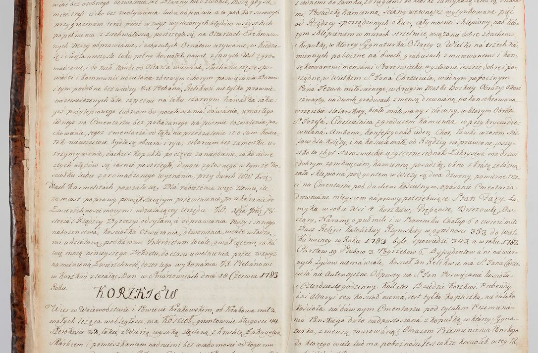 Zdjęcie nr 16 dla obiektu archiwalnego: Protokuł Wizyty Generalney z Dekanatow Skalskiego i Nowogurskiego