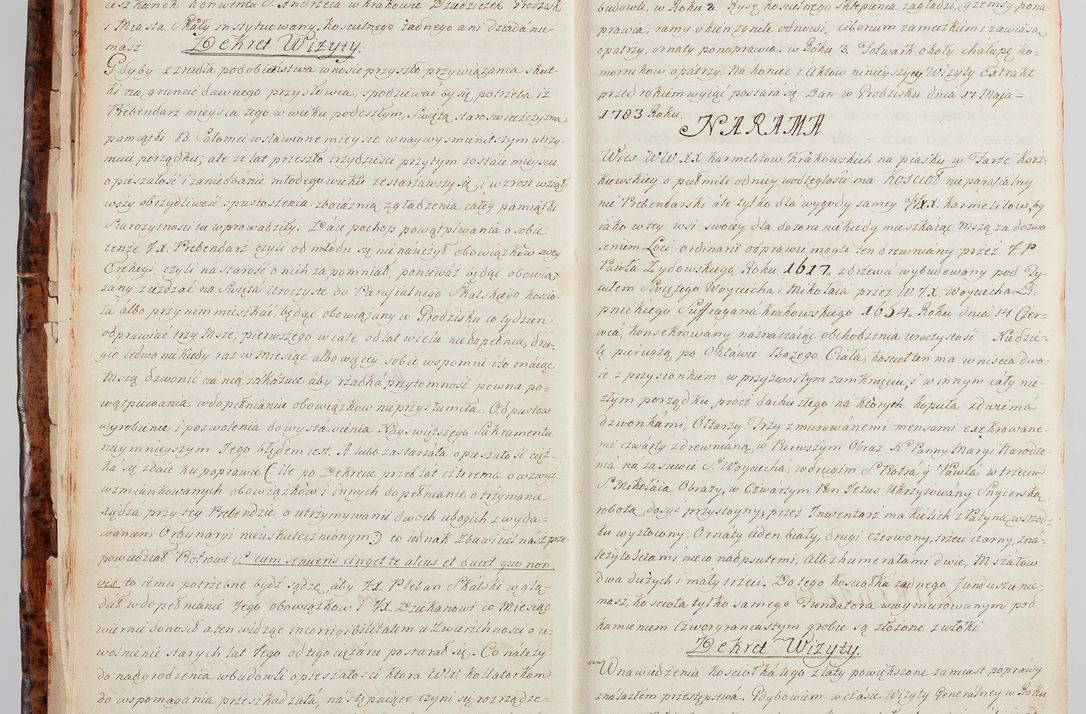 Zdjęcie nr 15 dla obiektu archiwalnego: Protokuł Wizyty Generalney z Dekanatow Skalskiego i Nowogurskiego