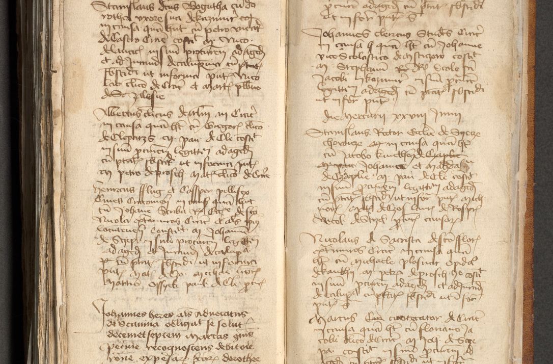 Zdjęcie nr 349 dla obiektu archiwalnego: [Acta actorum officialia coram Michaele scolastico Gnezensi]