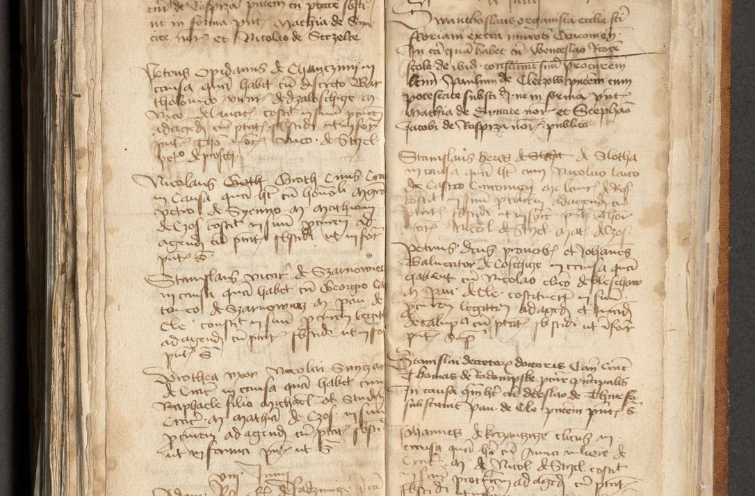 Zdjęcie nr 345 dla obiektu archiwalnego: [Acta actorum officialia coram Michaele scolastico Gnezensi]