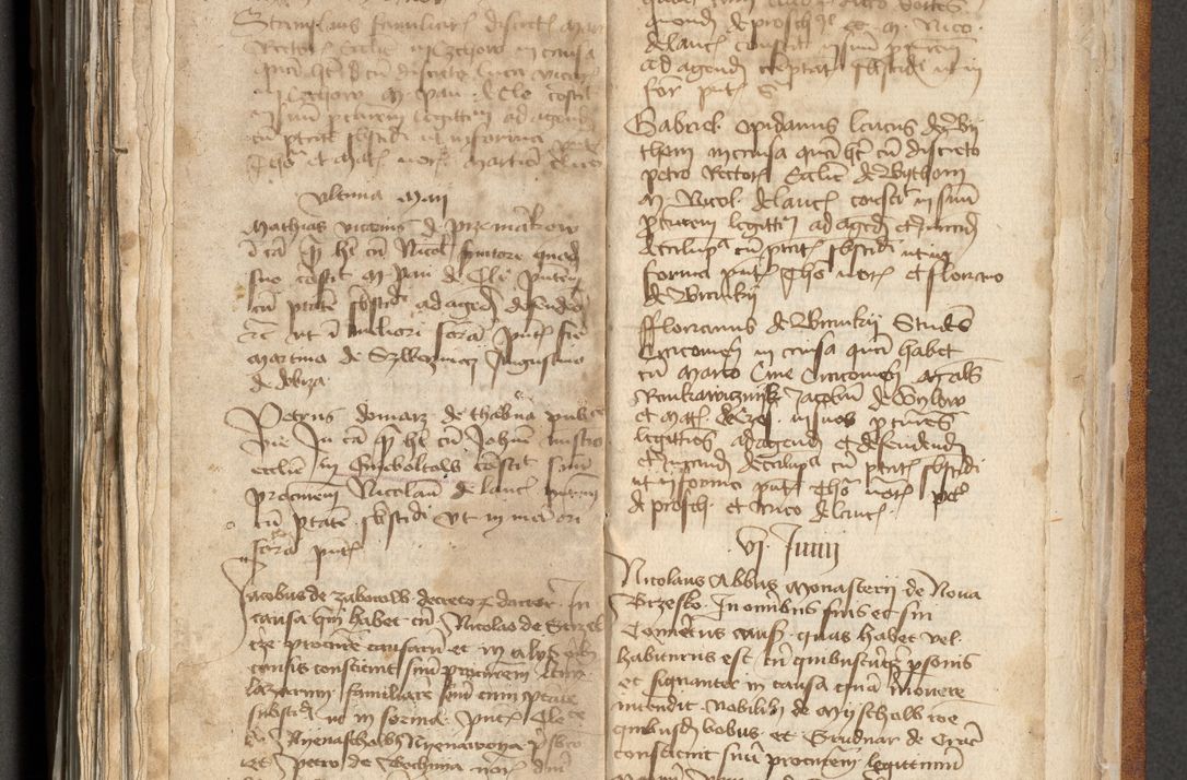 Zdjęcie nr 344 dla obiektu archiwalnego: [Acta actorum officialia coram Michaele scolastico Gnezensi]