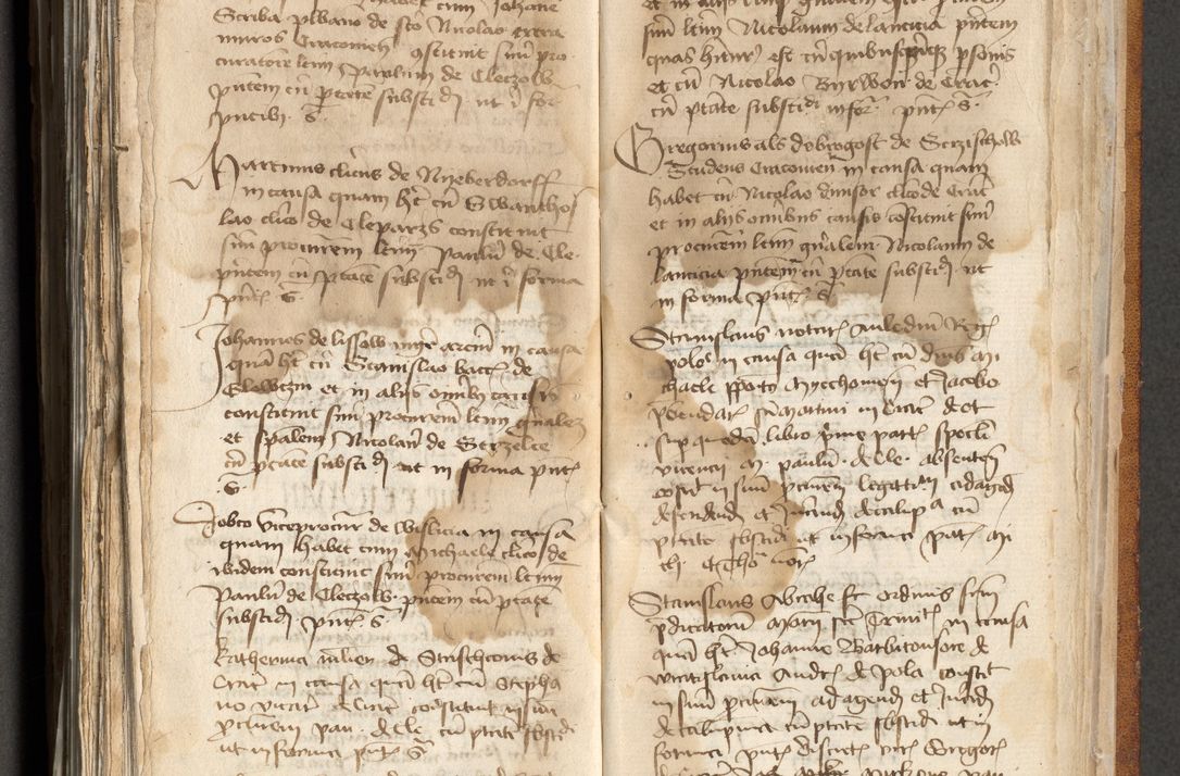 Zdjęcie nr 341 dla obiektu archiwalnego: [Acta actorum officialia coram Michaele scolastico Gnezensi]