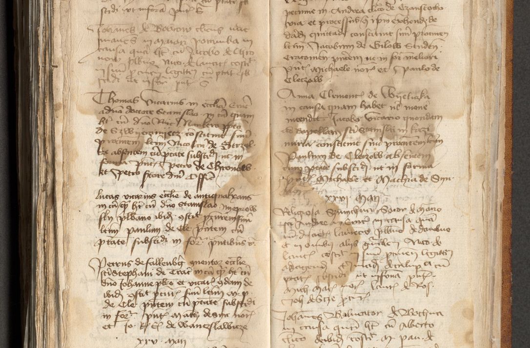 Zdjęcie nr 342 dla obiektu archiwalnego: [Acta actorum officialia coram Michaele scolastico Gnezensi]