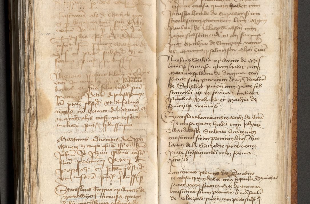 Zdjęcie nr 331 dla obiektu archiwalnego: [Acta actorum officialia coram Michaele scolastico Gnezensi]