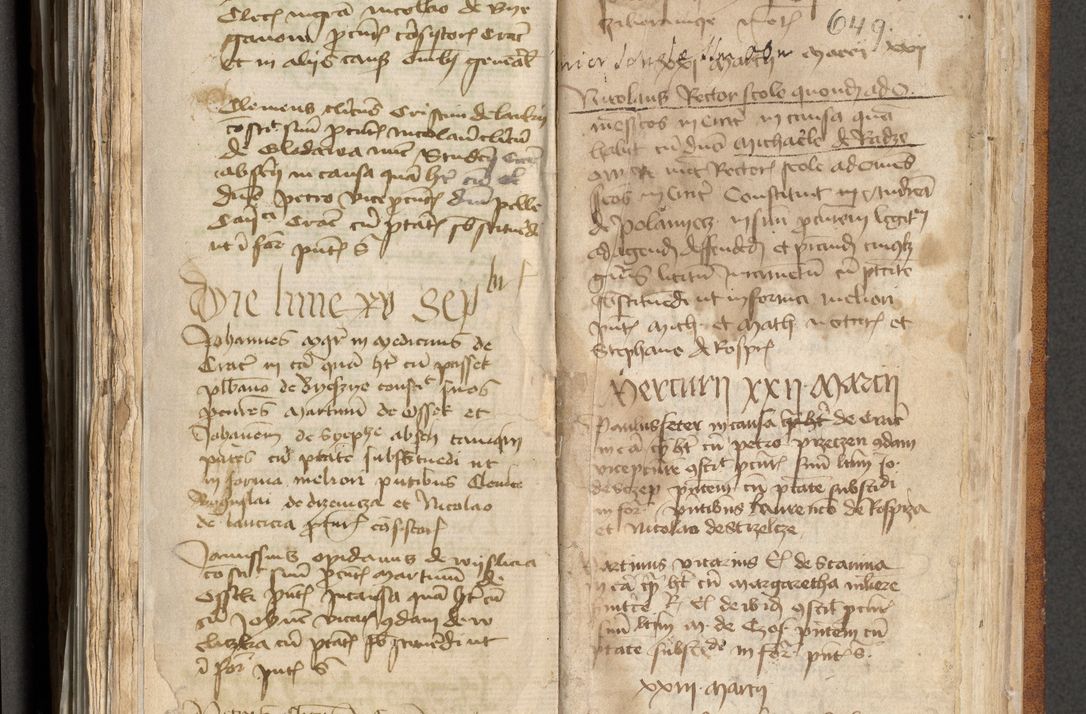 Zdjęcie nr 326 dla obiektu archiwalnego: [Acta actorum officialia coram Michaele scolastico Gnezensi]