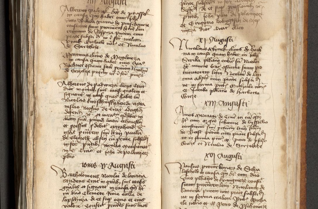 Zdjęcie nr 320 dla obiektu archiwalnego: [Acta actorum officialia coram Michaele scolastico Gnezensi]