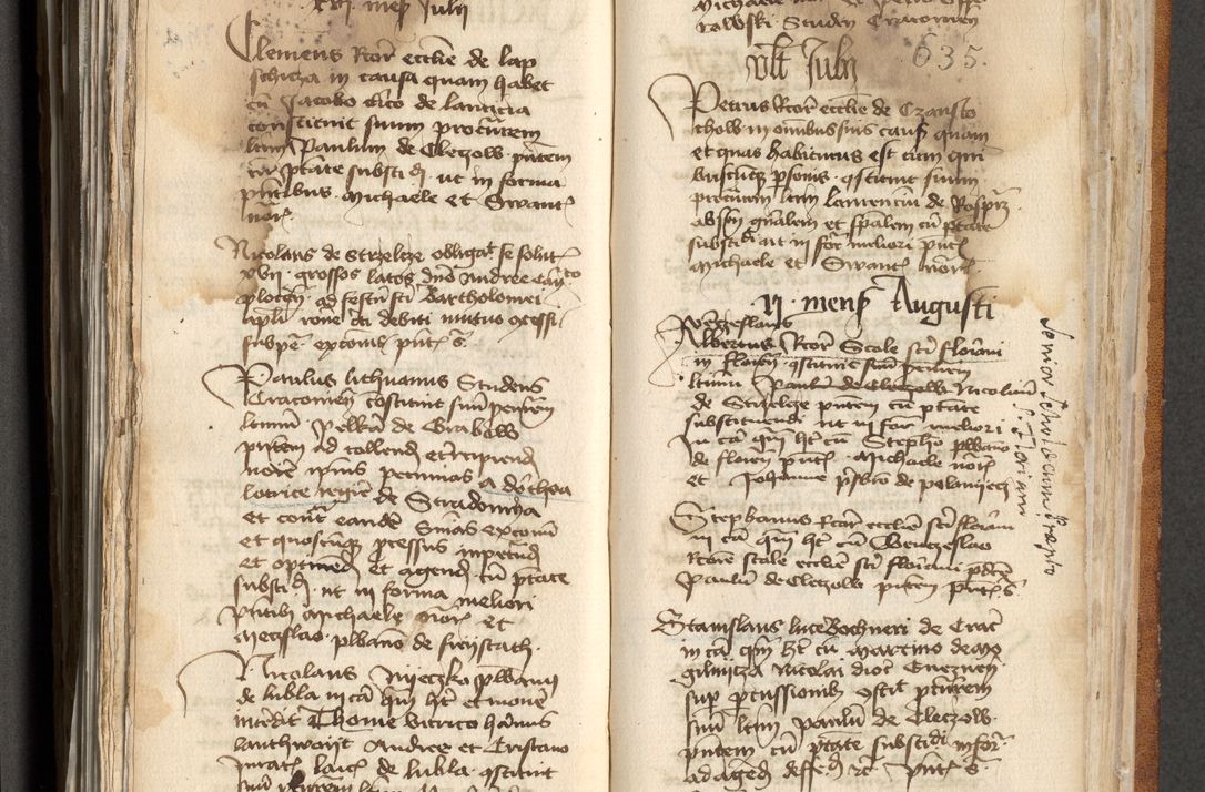 Zdjęcie nr 319 dla obiektu archiwalnego: [Acta actorum officialia coram Michaele scolastico Gnezensi]