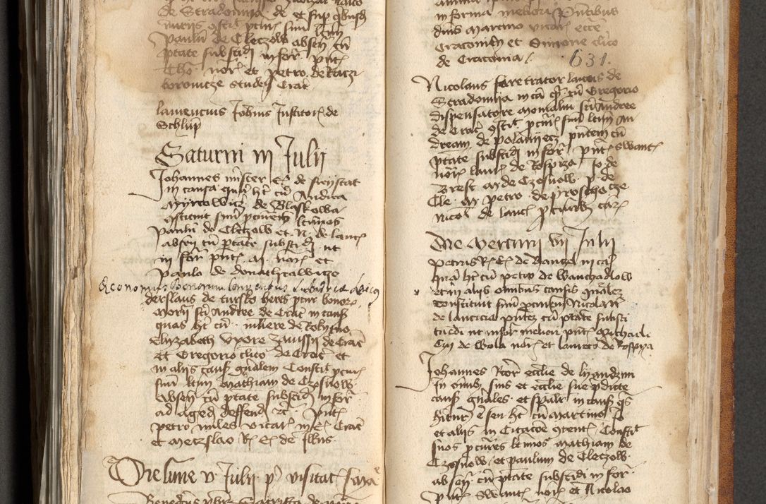 Zdjęcie nr 317 dla obiektu archiwalnego: [Acta actorum officialia coram Michaele scolastico Gnezensi]