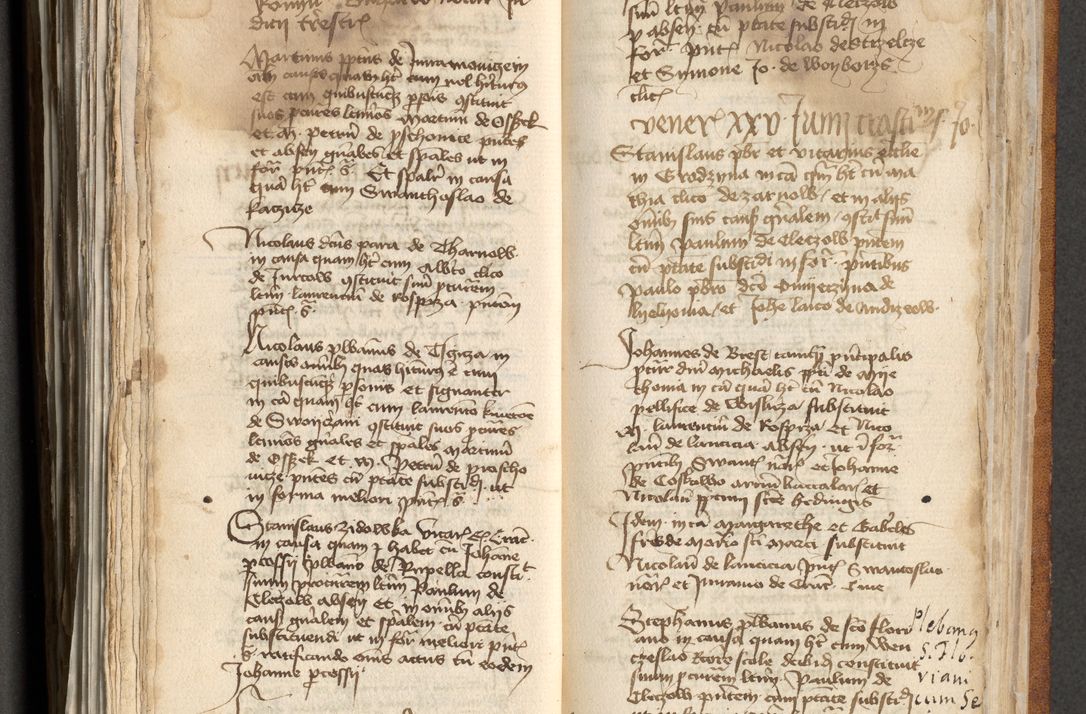 Zdjęcie nr 315 dla obiektu archiwalnego: [Acta actorum officialia coram Michaele scolastico Gnezensi]